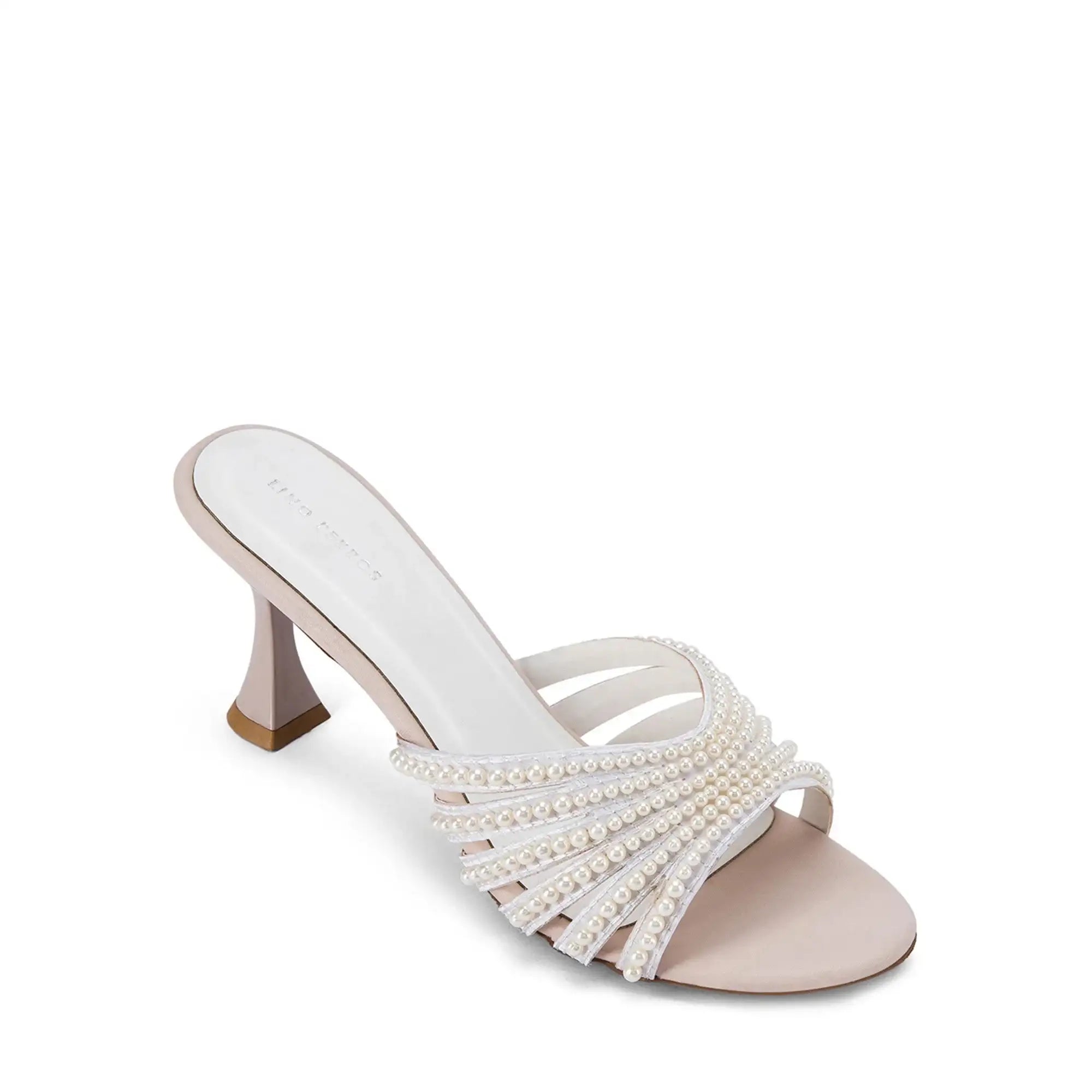 Victoria Pearl Pink Heels - Lino Perros