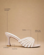 Victoria Pearl Pink Heels - Lino Perros