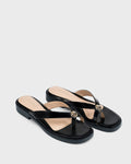 Mary Pepper Black Flats - Lino Perros
