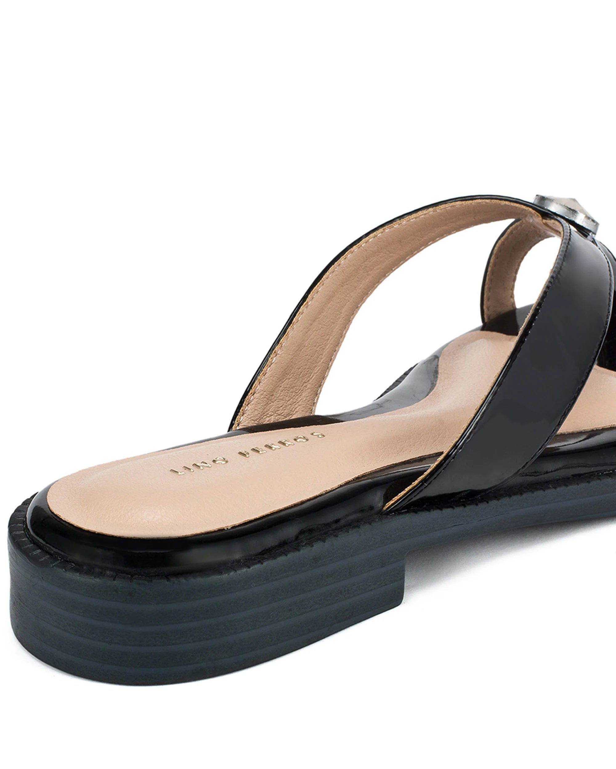 Mary Pepper Black Flats - Lino Perros