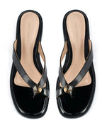 Mary Pepper Black Flats - Lino Perros