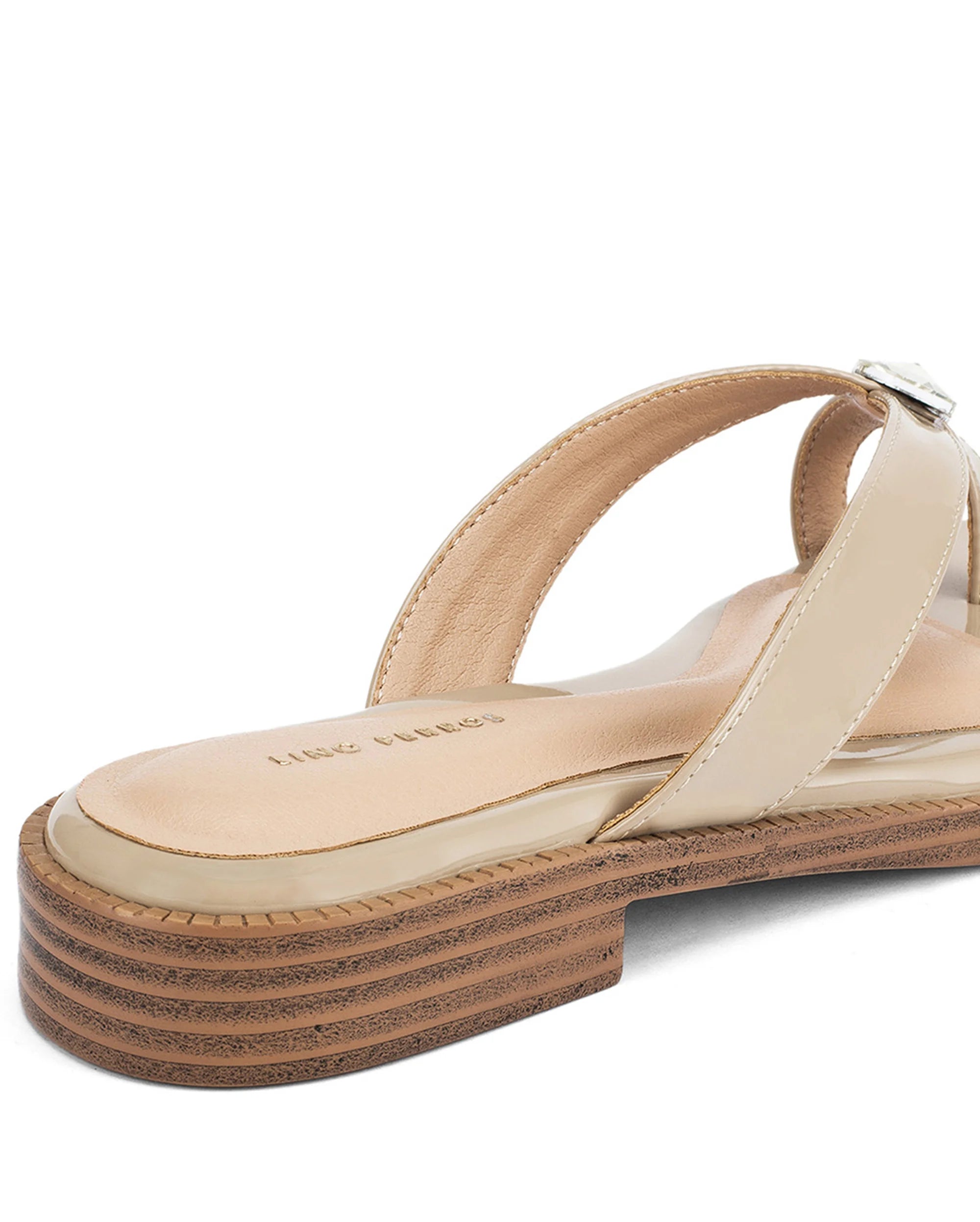 Mary Pepper Nude Flats - Lino Perros