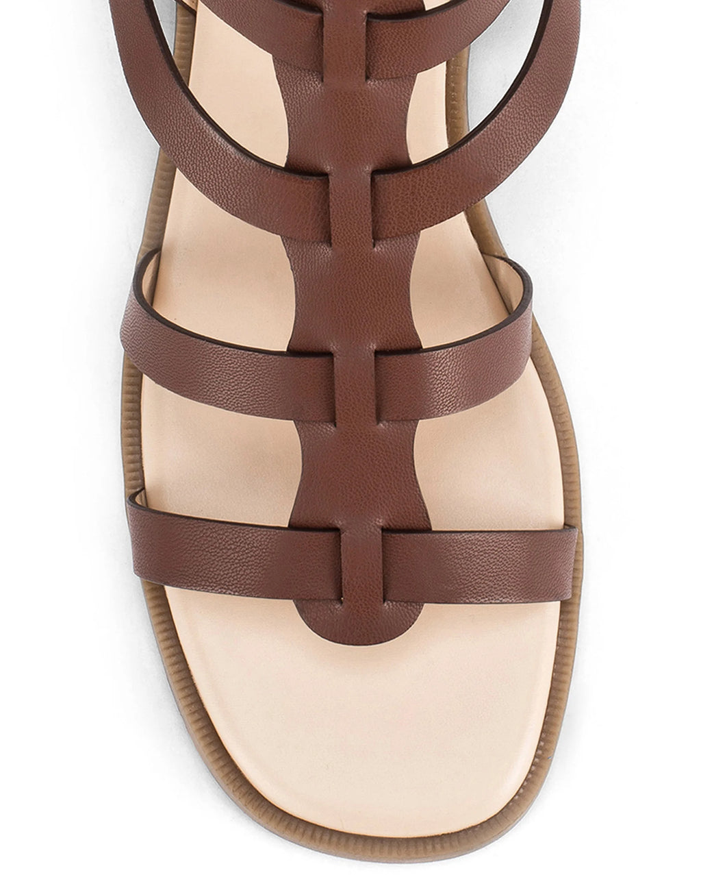Victoria Hallie Brown Flats - Lino Perros