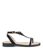 Victoria Isa Black Flats - Lino Perros