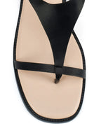 Victoria Isa Black Flats - Lino Perros