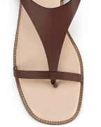 Victoria Isa Brown Flats - Lino Perros