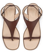 Victoria Isa Brown Flats - Lino Perros