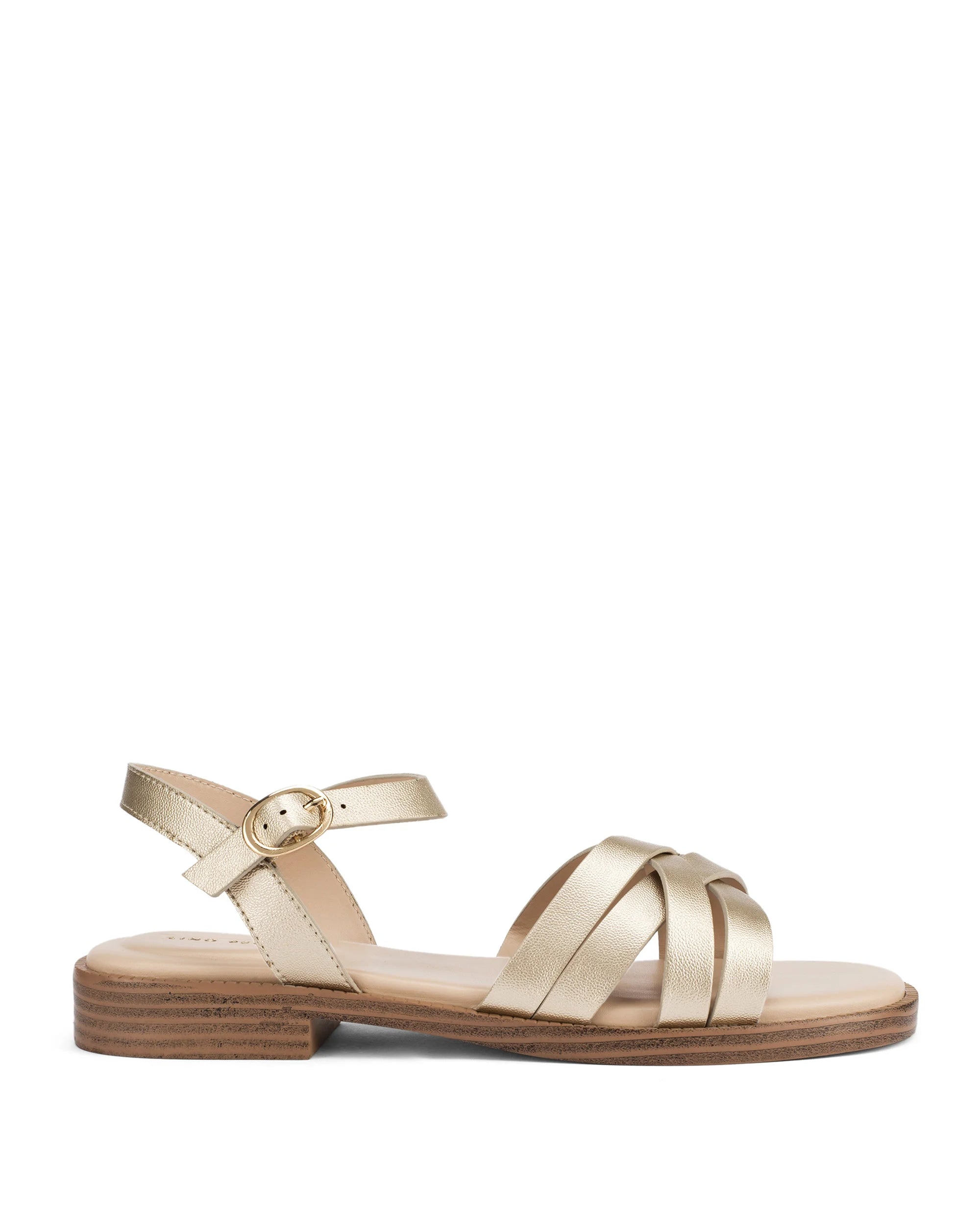Mary Eli Gold Flats - Lino Perros