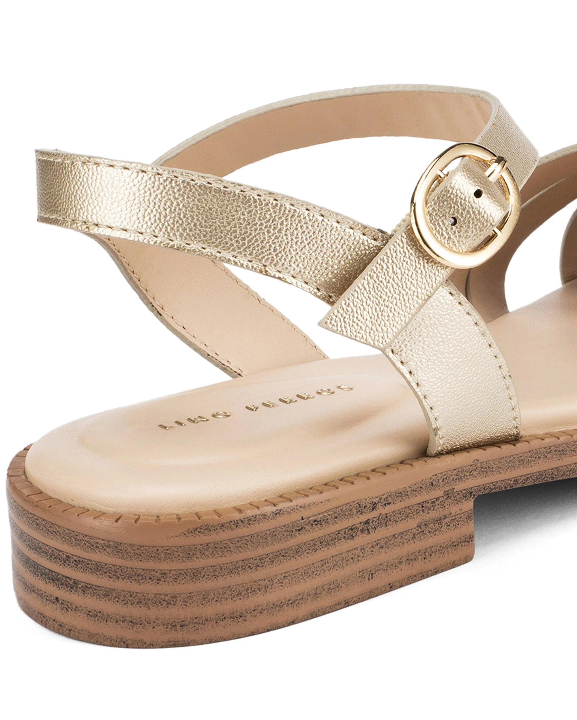 Mary Eli Gold Flats - Lino Perros