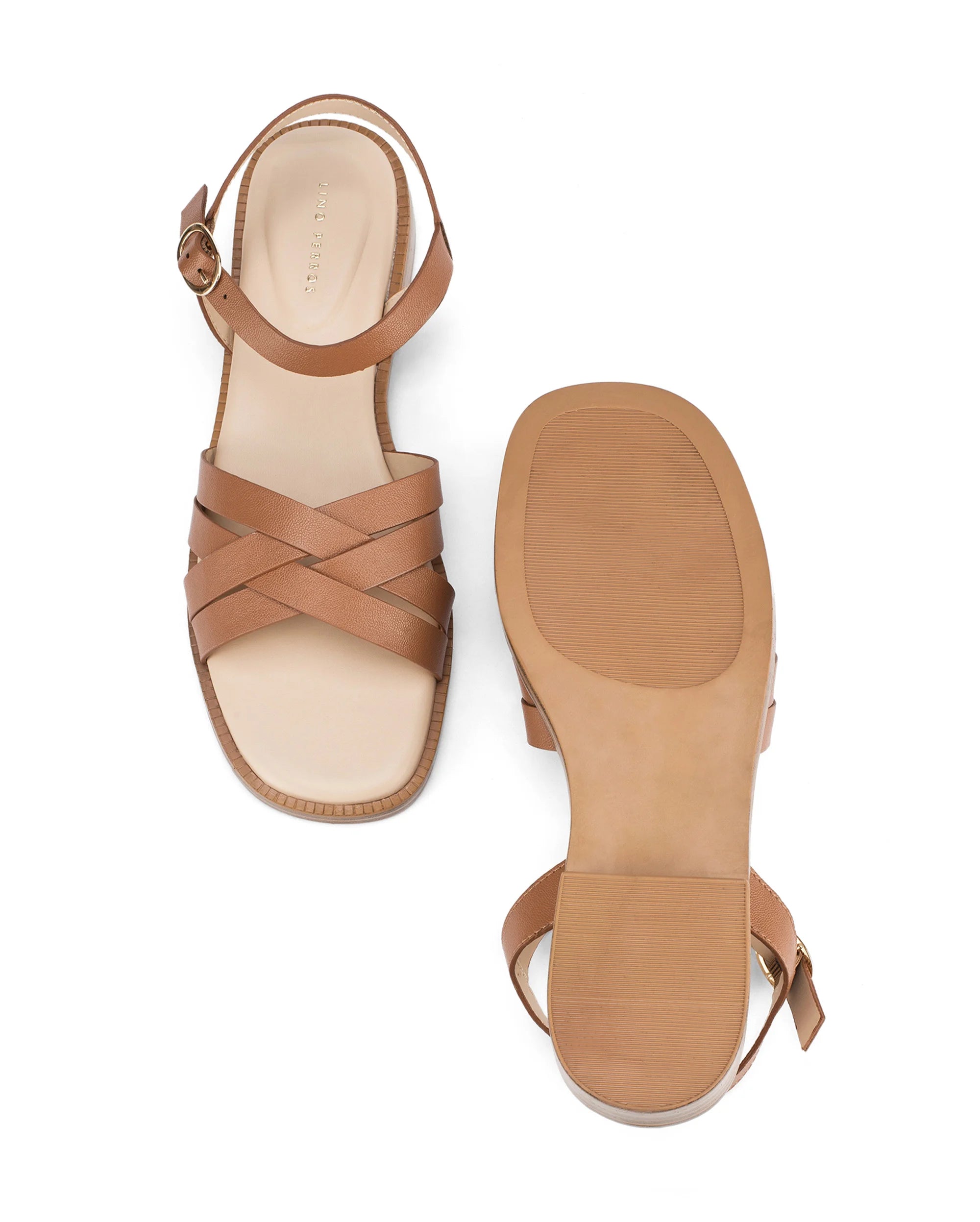 Mary Eli Tan Flats - Lino Perros