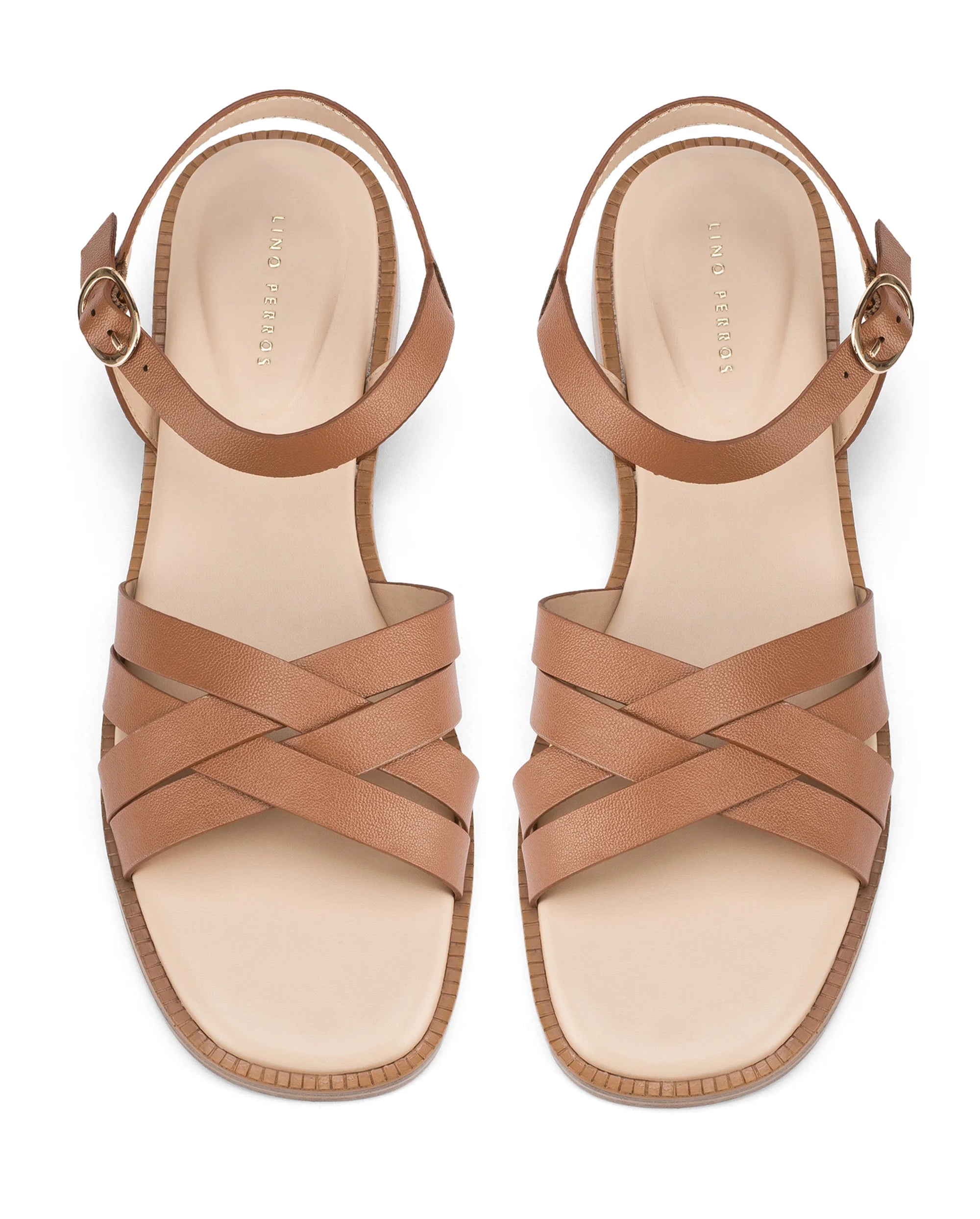 Mary Eli Tan Flats - Lino Perros