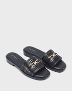 Gabbana Ammy Black Flats - Lino Perros