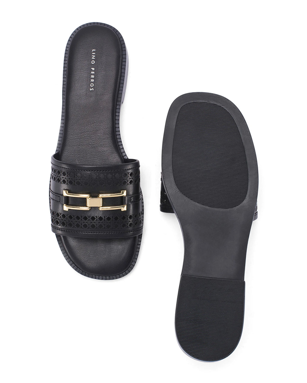 Gabbana Ammy Black Flats - Lino Perros