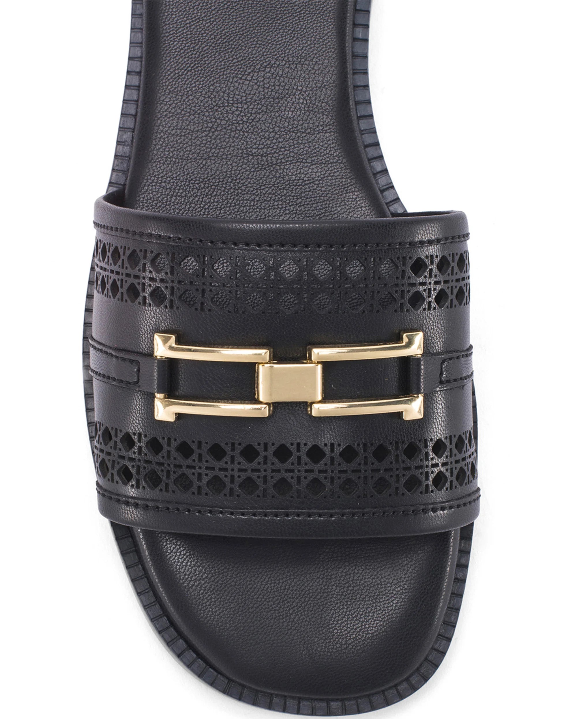 Gabbana Ammy Black Flats - Lino Perros