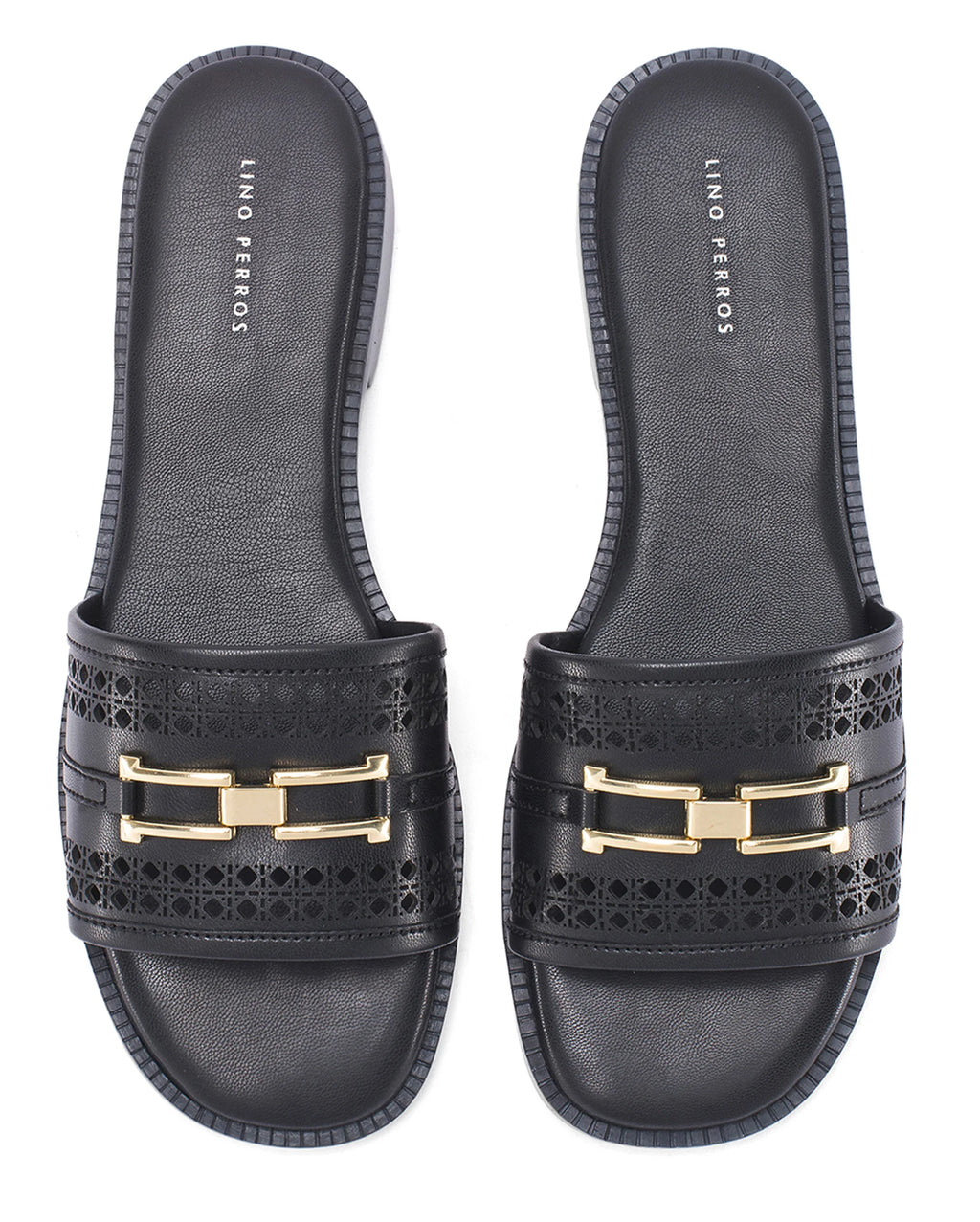 Gabbana Ammy Black Flats - Lino Perros