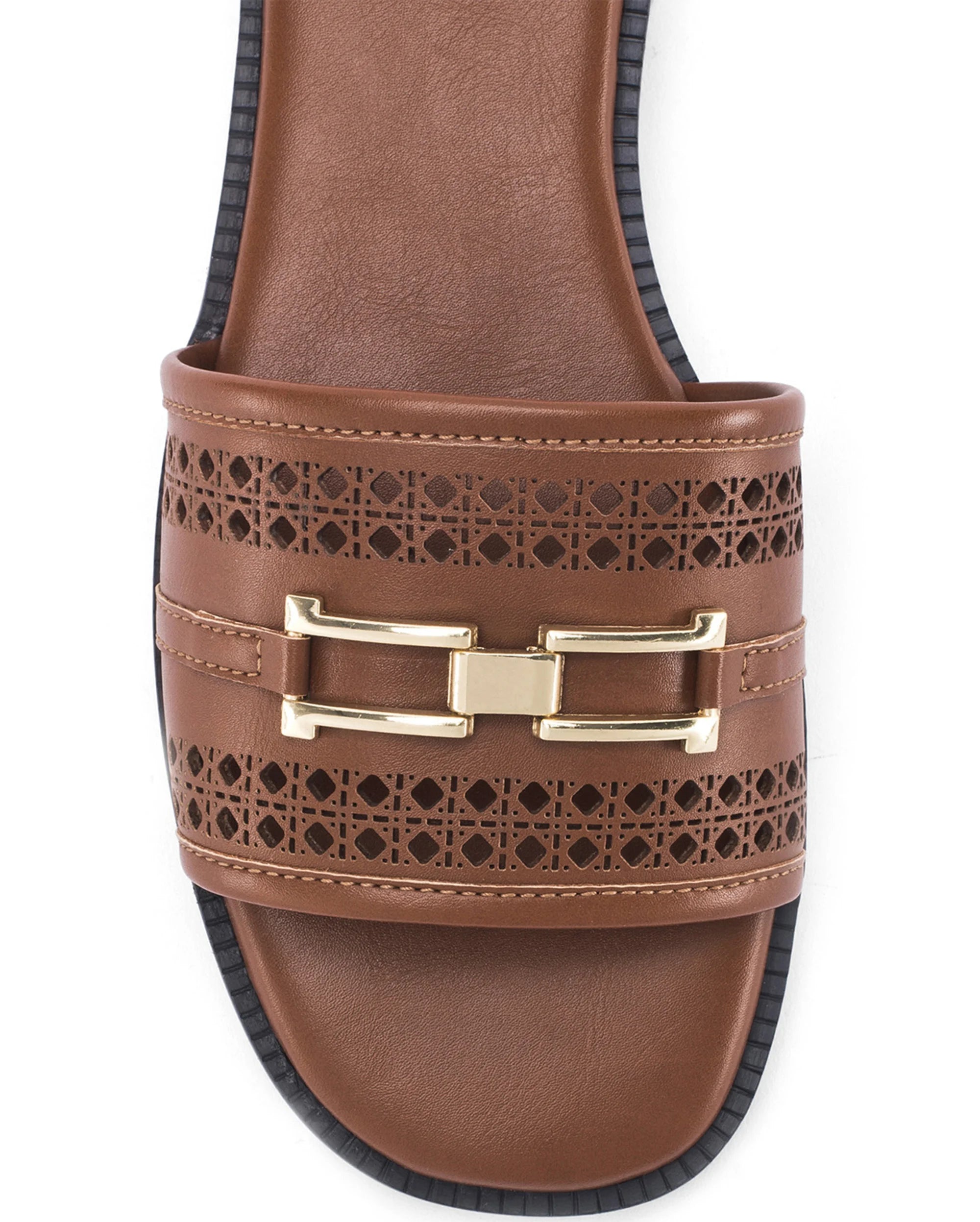 Gabbana Ammy Tan Flats - Lino Perros