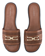 Gabbana Ammy Tan Flats - Lino Perros