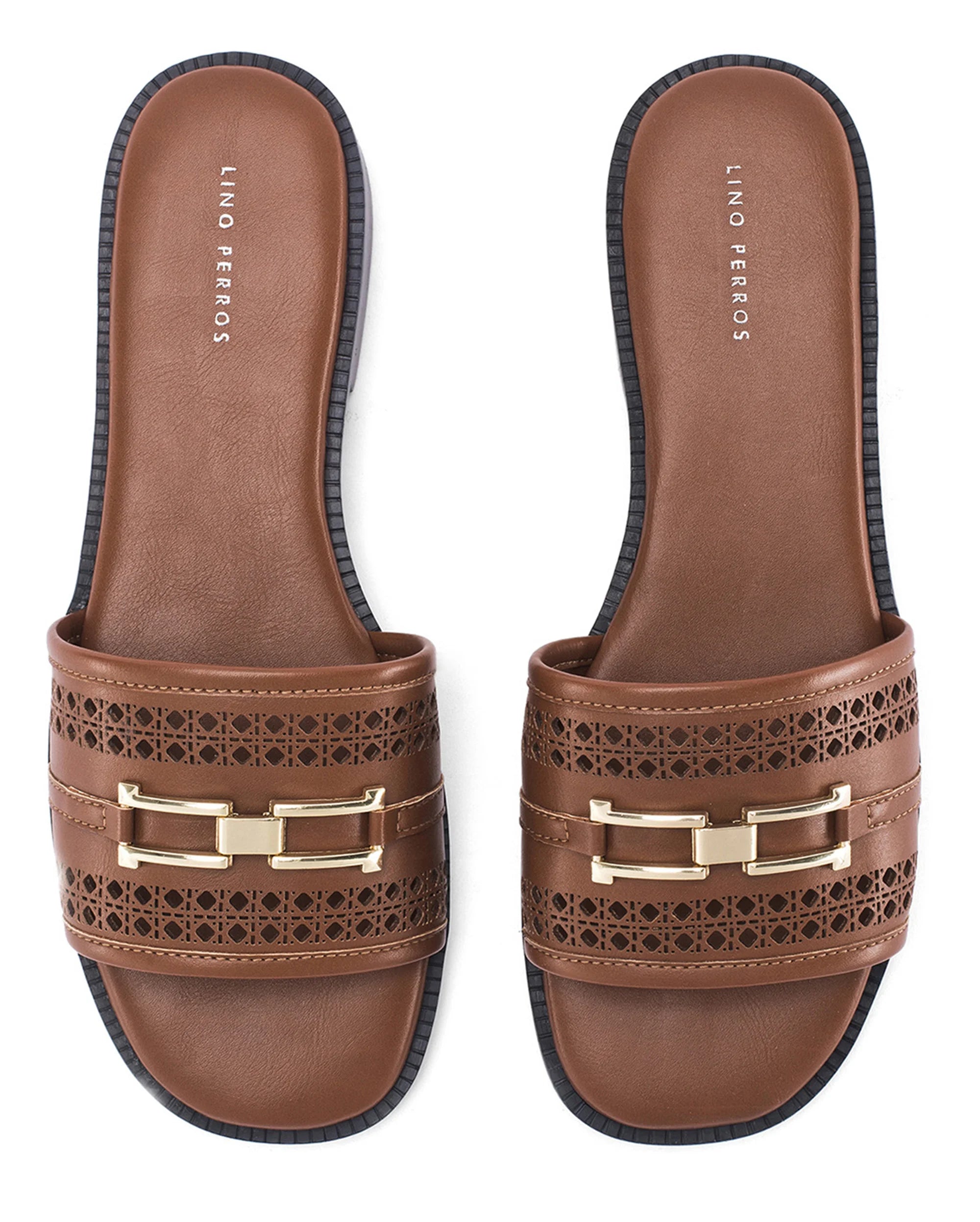 Gabbana Ammy Tan Flats - Lino Perros
