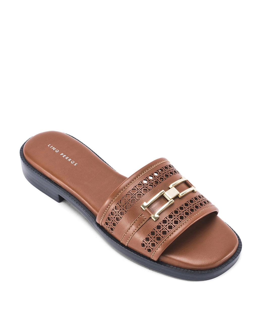Gabbana Ammy Tan Flats - Lino Perros