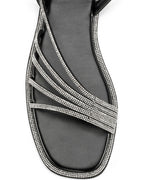 Victoria Ara Black Flats - Lino Perros