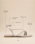 Victoria Ara Silver Flats - Lino Perros