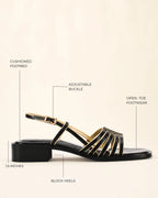 Gabbana Eva Black Heels - Lino Perros