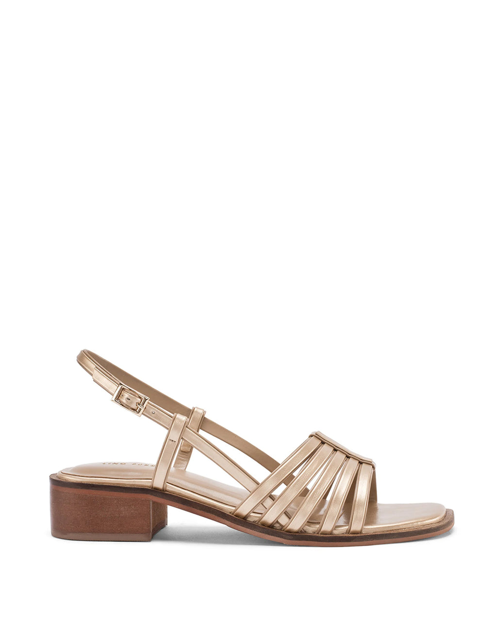 Gabbana Eva Gold Heels - Lino Perros