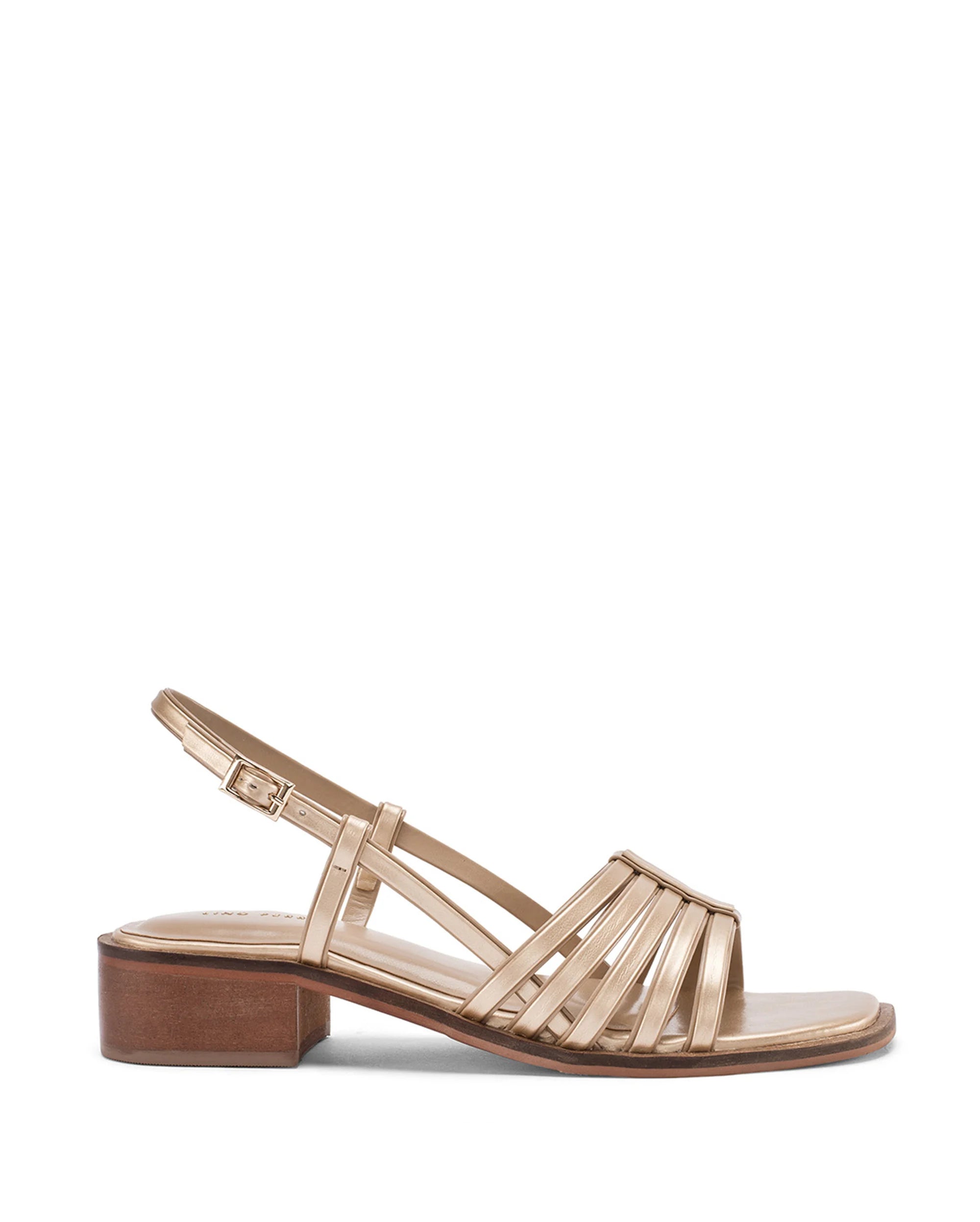 Gabbana Eva Gold Heels - Lino Perros
