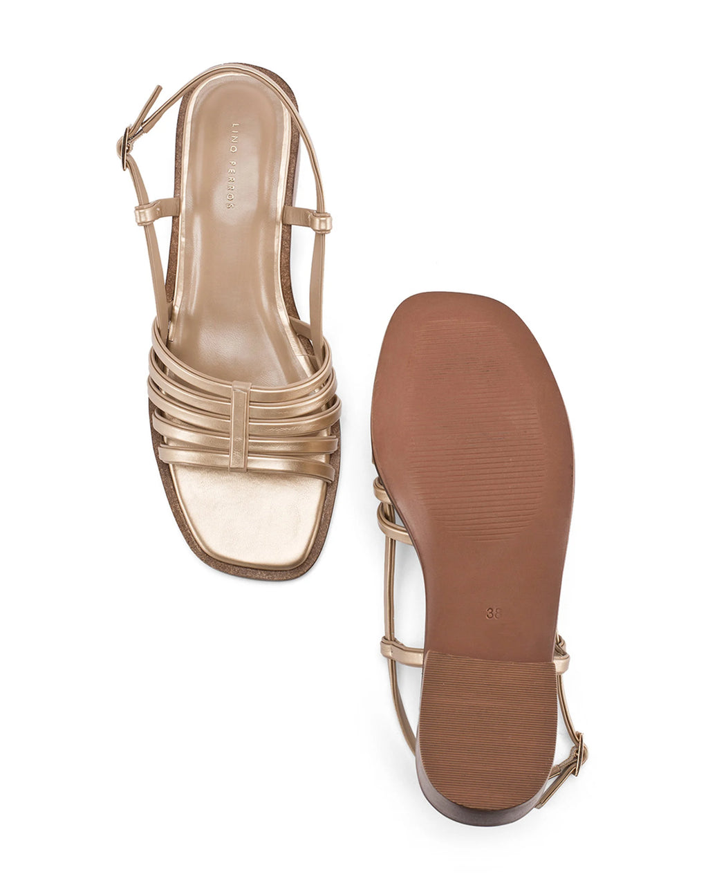 Gabbana Eva Gold Heels - Lino Perros