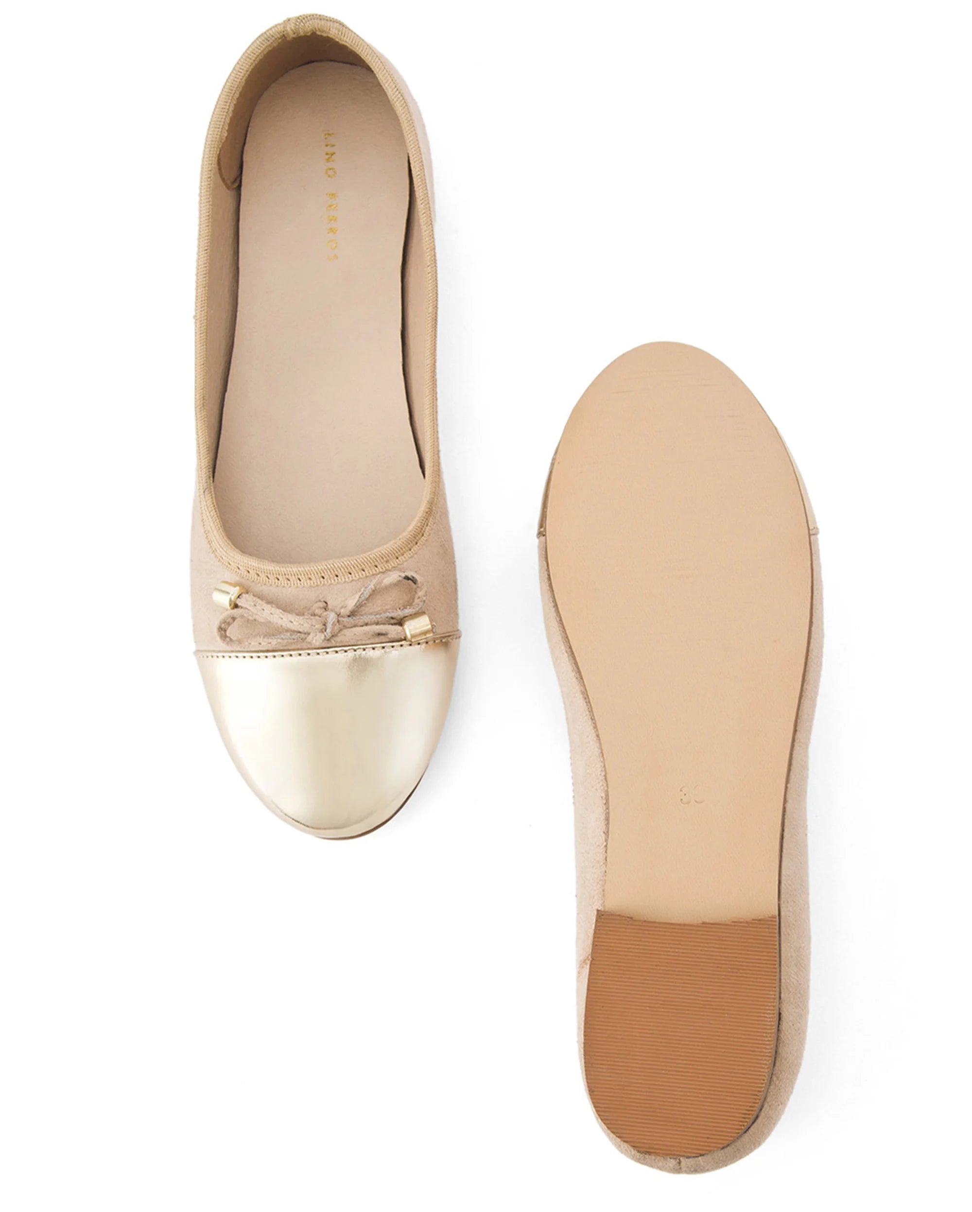 Hepburn Daisy Gold Ballerina - Lino Perros