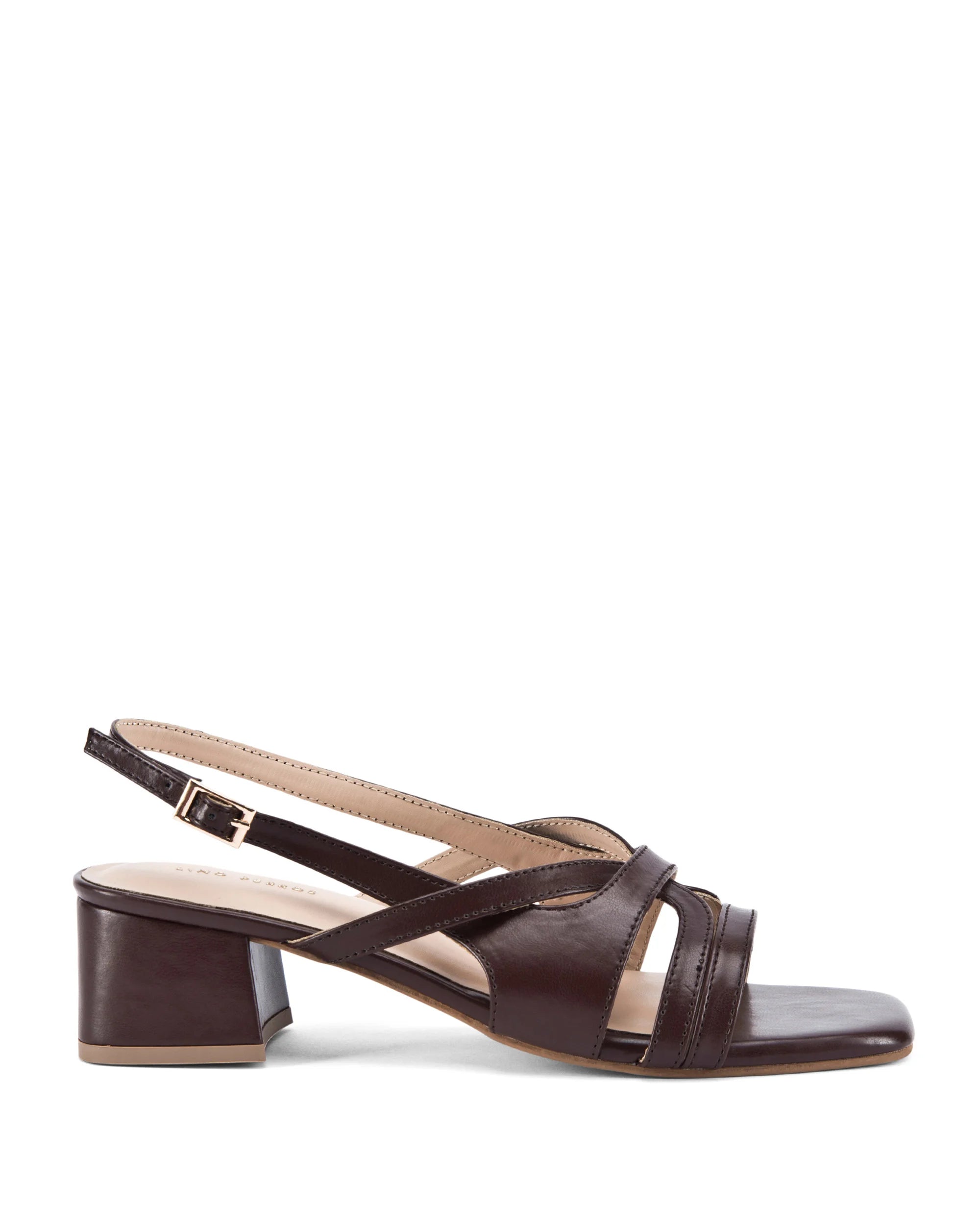 Gabbana Brown Muse Heels - Lino Perros
