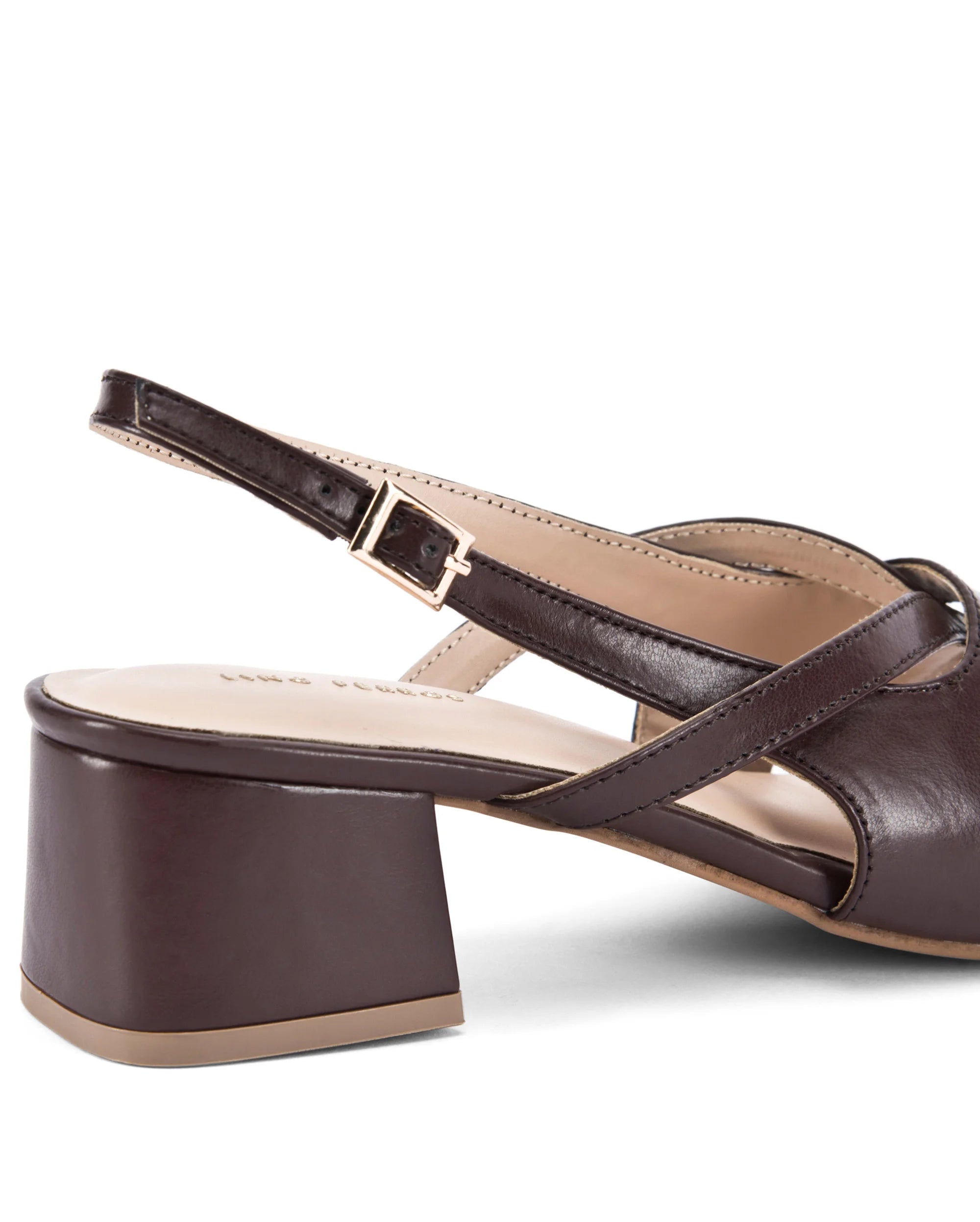 Gabbana Brown Muse Heels - Lino Perros