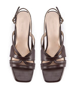 Gabbana Brown Muse Heels - Lino Perros