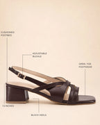 Gabbana Brown Muse Heels - Lino Perros
