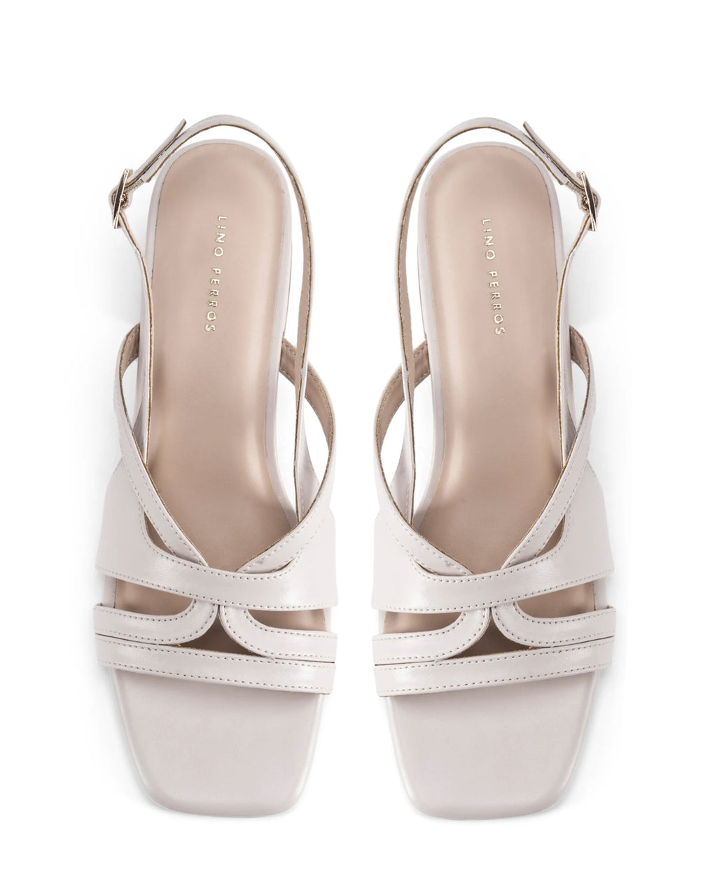 Gabbana Off-White Muse Heels - Lino Perros