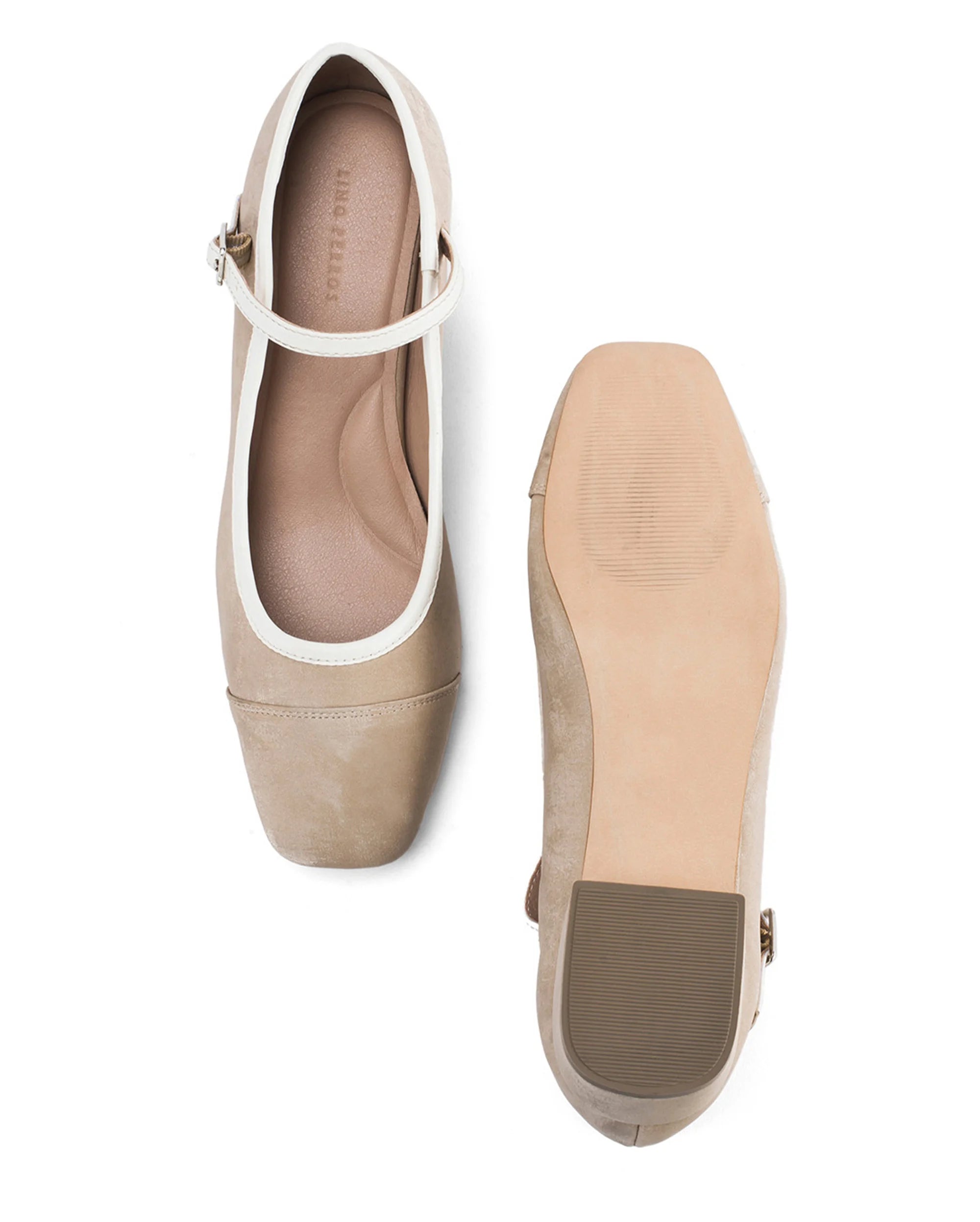 Gabbana Beige Blush Mary Jane - Lino Perros