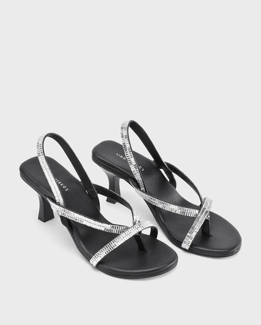 Victoria Black Starlit Heels - Lino Perros