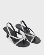 Victoria Black Starlit Heels - Lino Perros