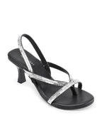 Victoria Black Starlit Heels - Lino Perros
