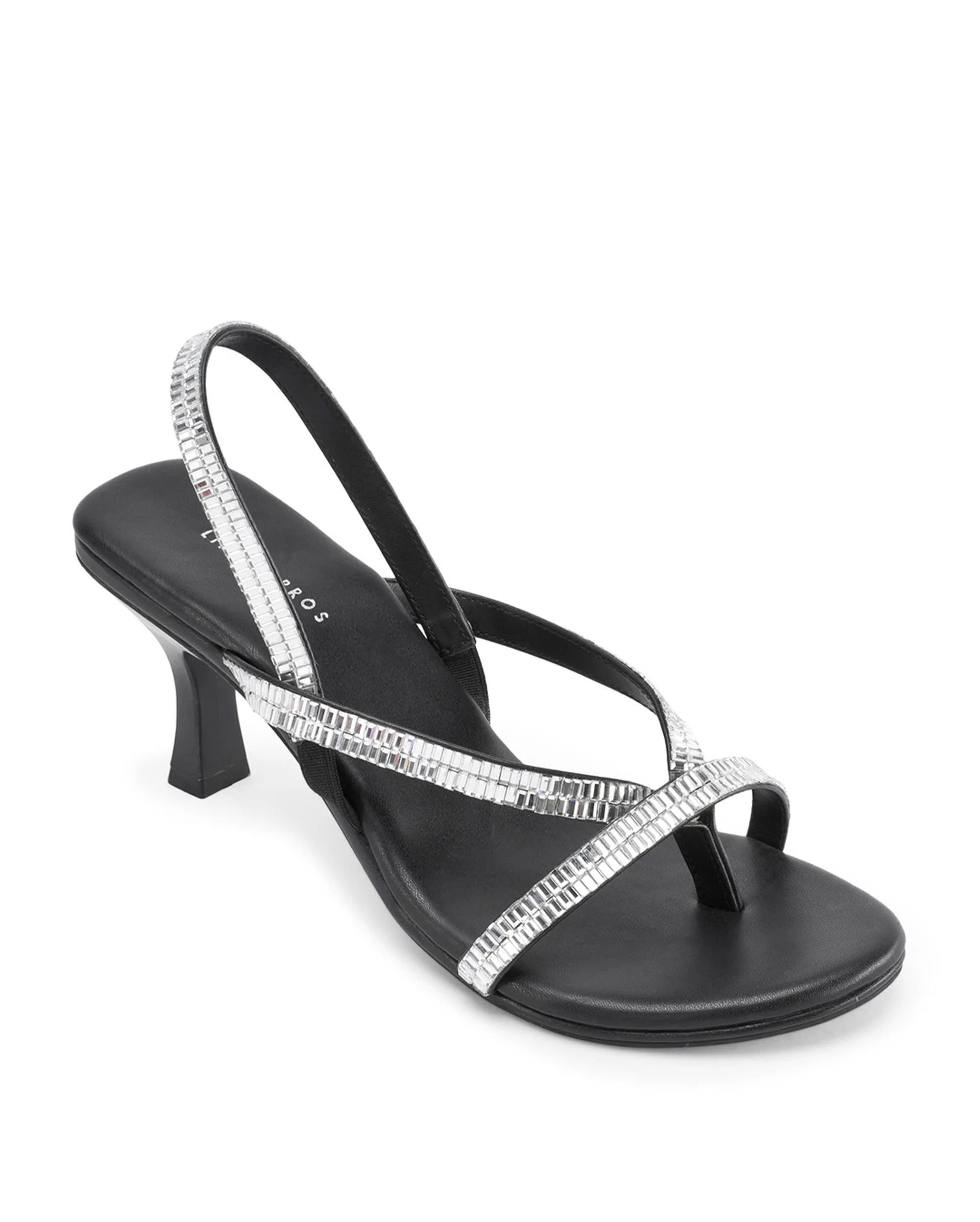 Victoria Black Starlit Heels - Lino Perros