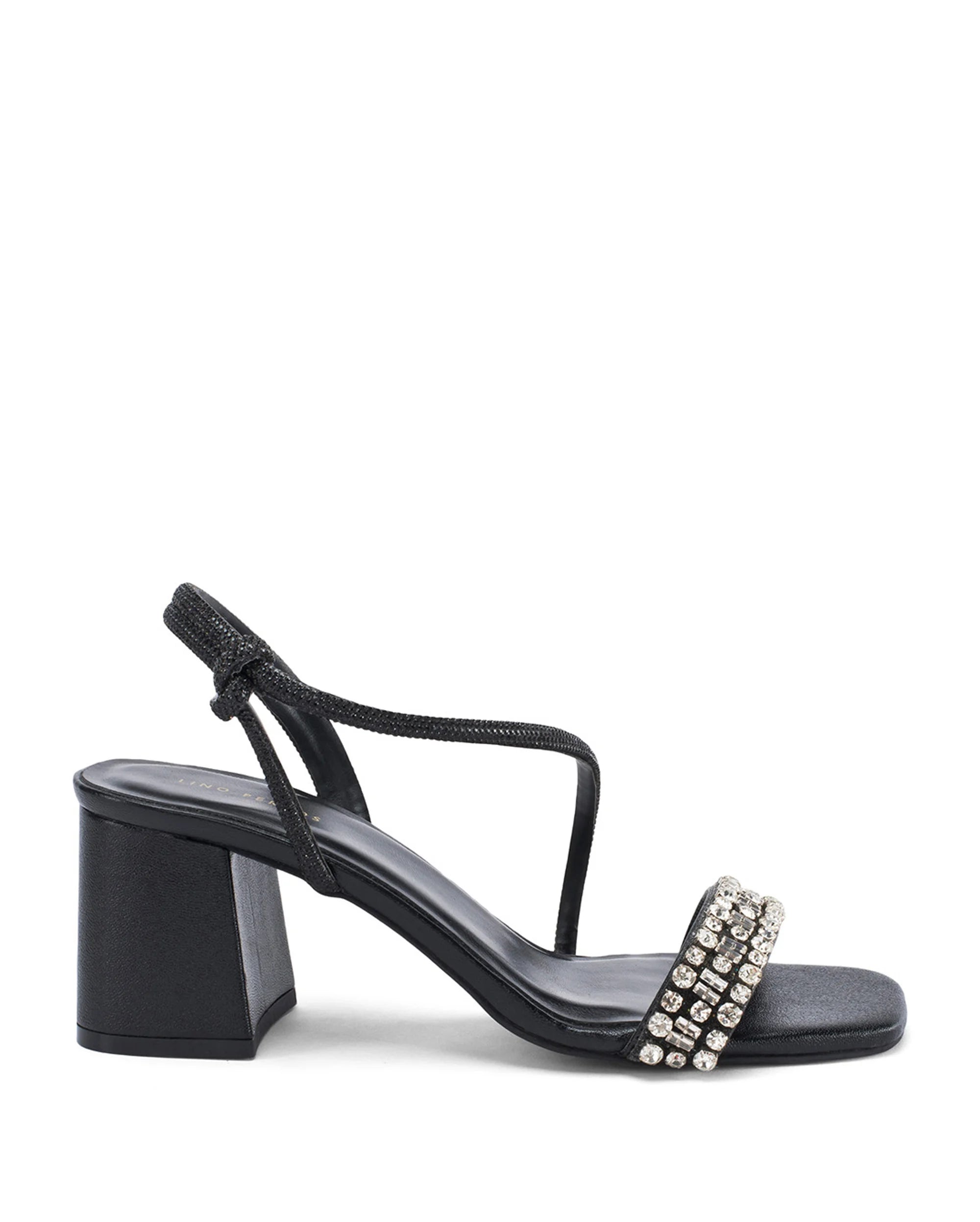 Victoria Black Diamond Heels - Lino Perros