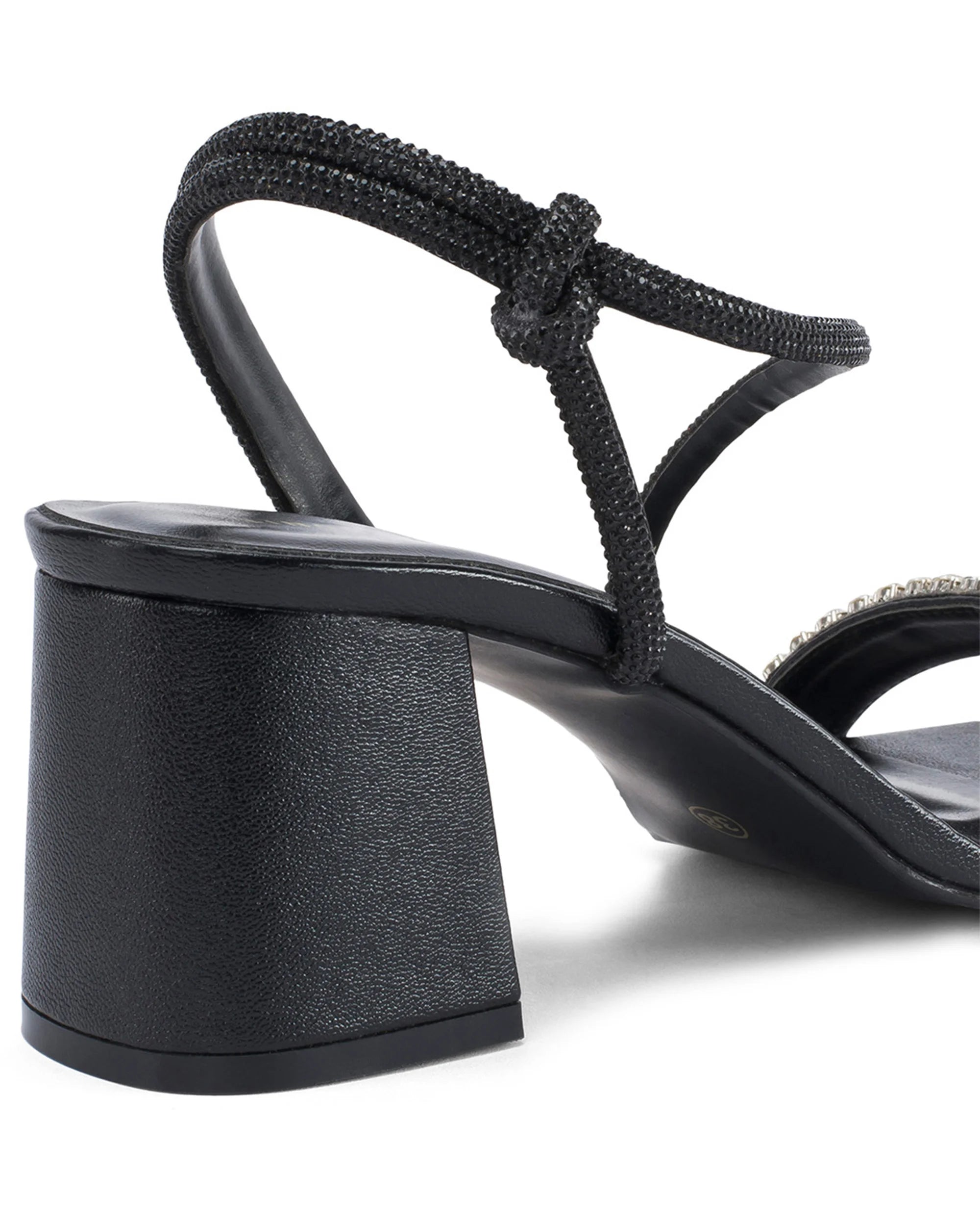 Victoria Black Diamond Heels - Lino Perros