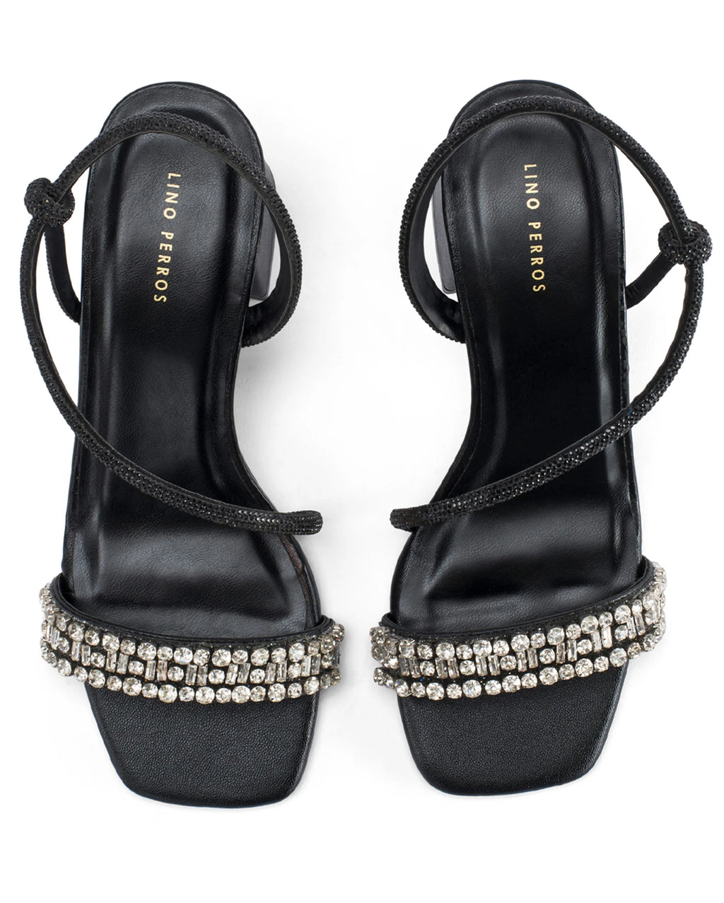 Victoria Black Diamond Heels - Lino Perros