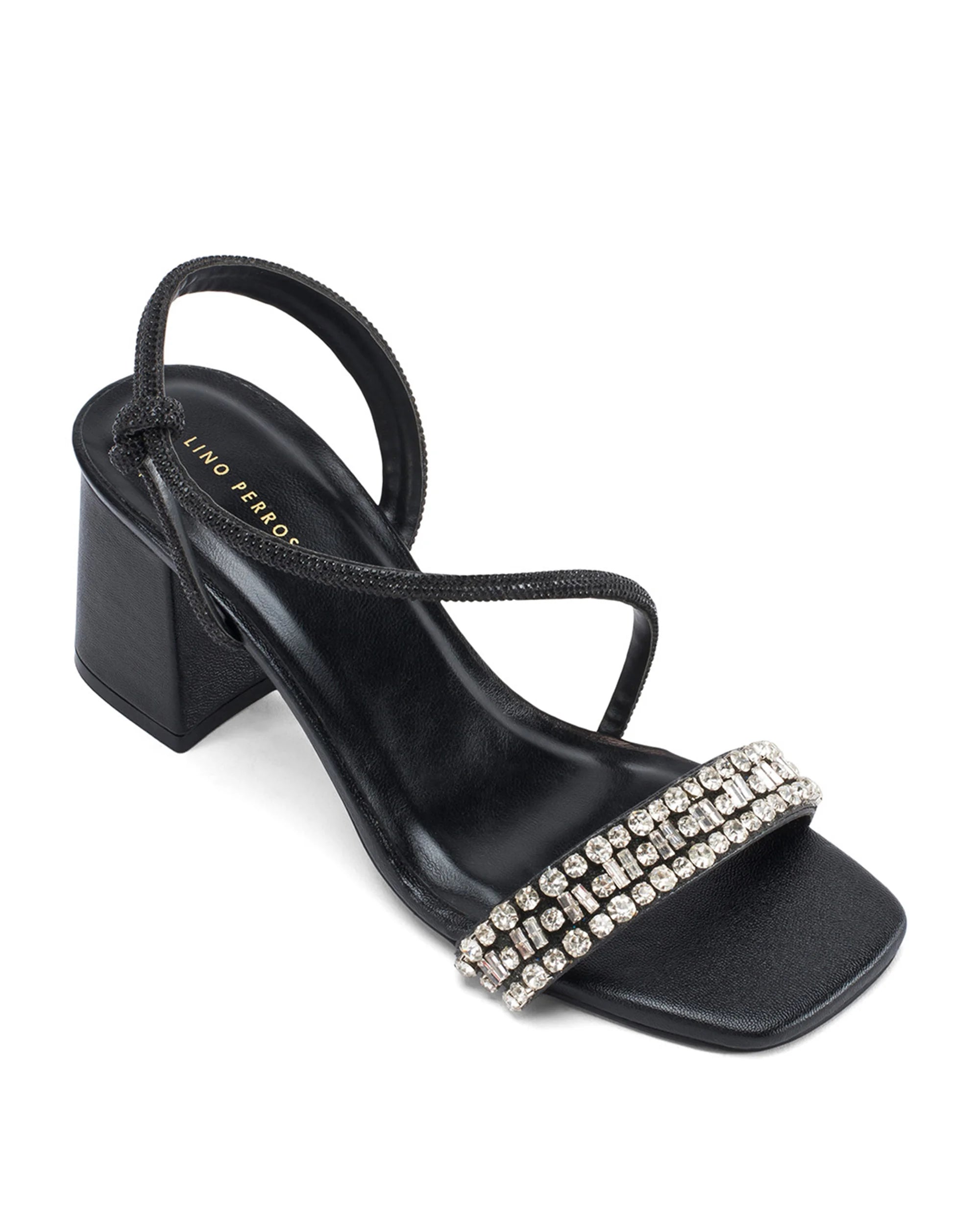 Victoria Black Diamond Heels - Lino Perros