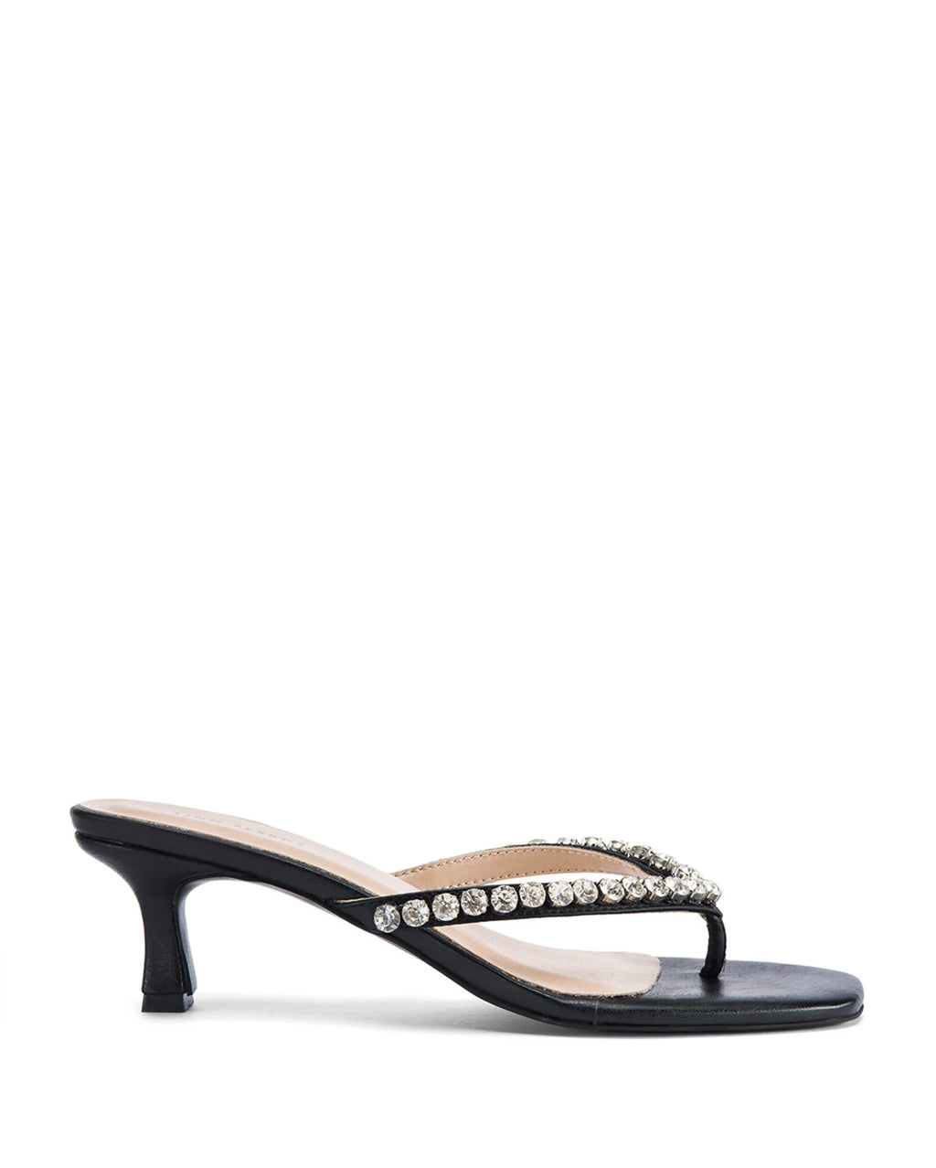 Mary Black Sparkle Heels - Lino Perros