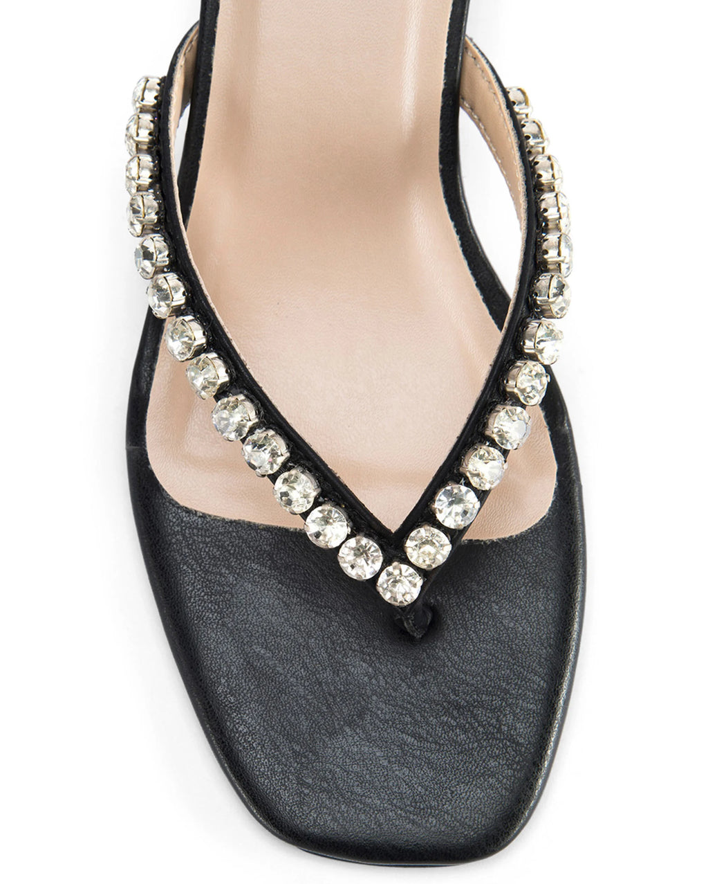 Mary Black Sparkle Heels - Lino Perros