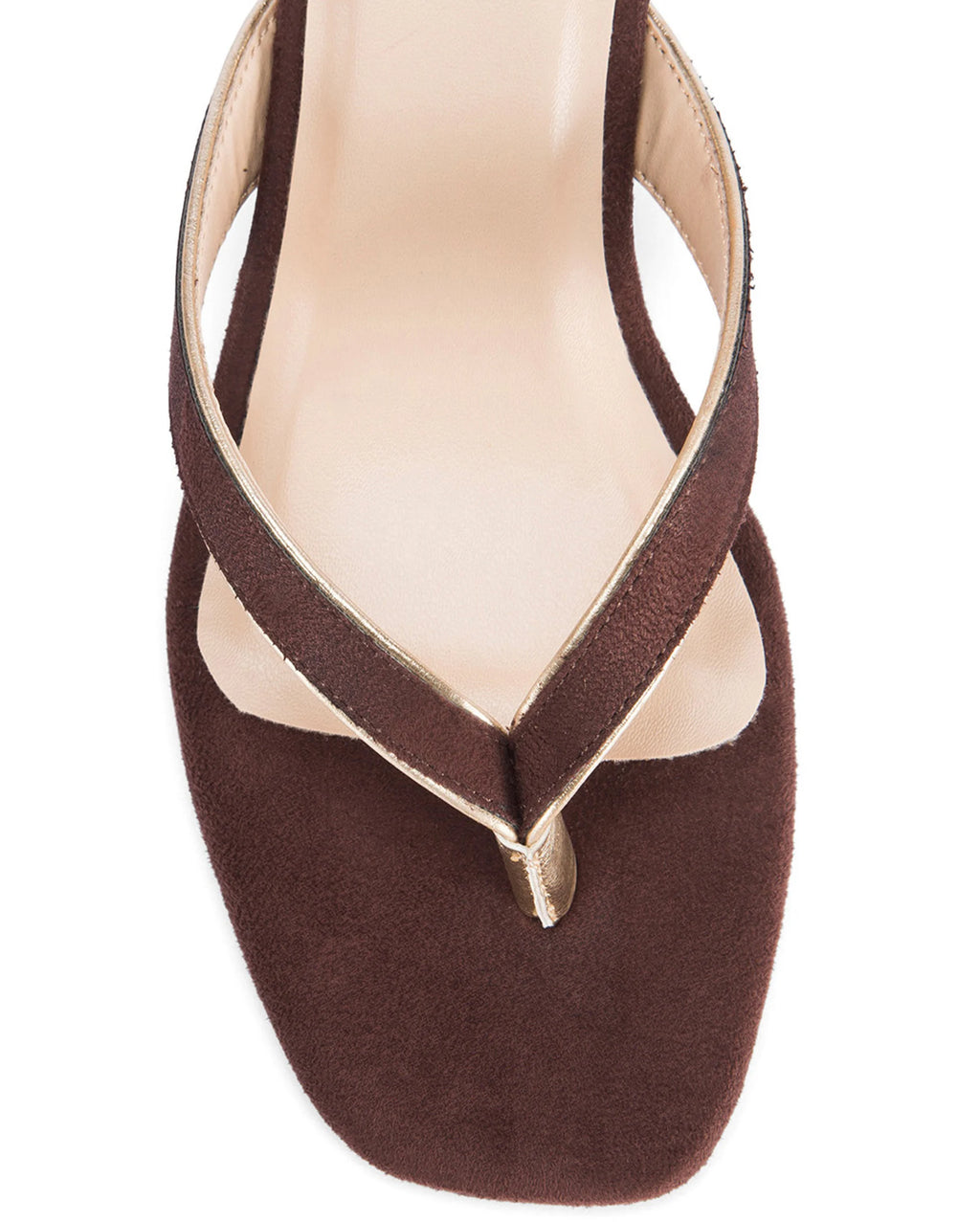 Mary Brown Velvet Heels - Lino Perros