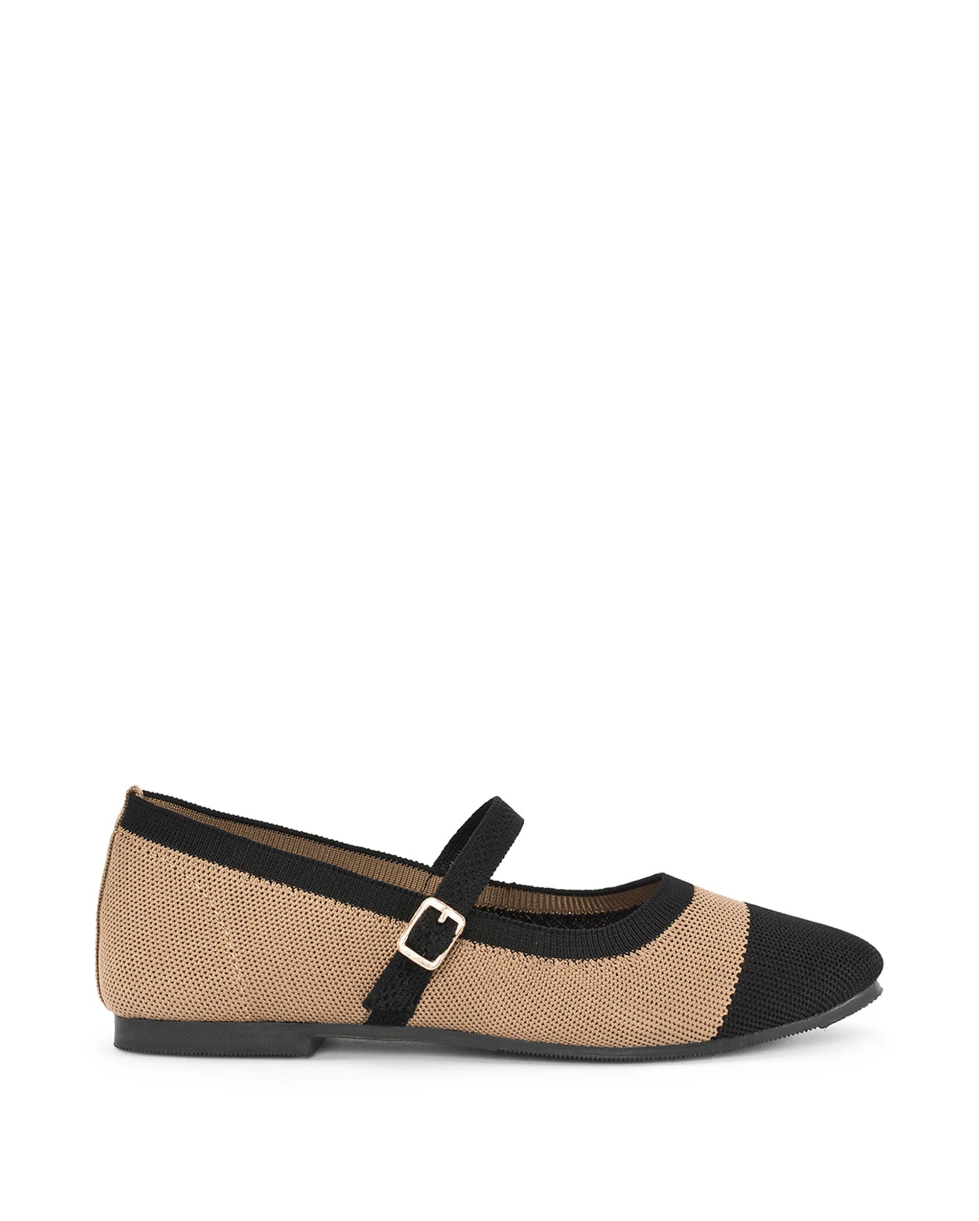 Gabbana Weave Beige Mary Jane - Lino Perros