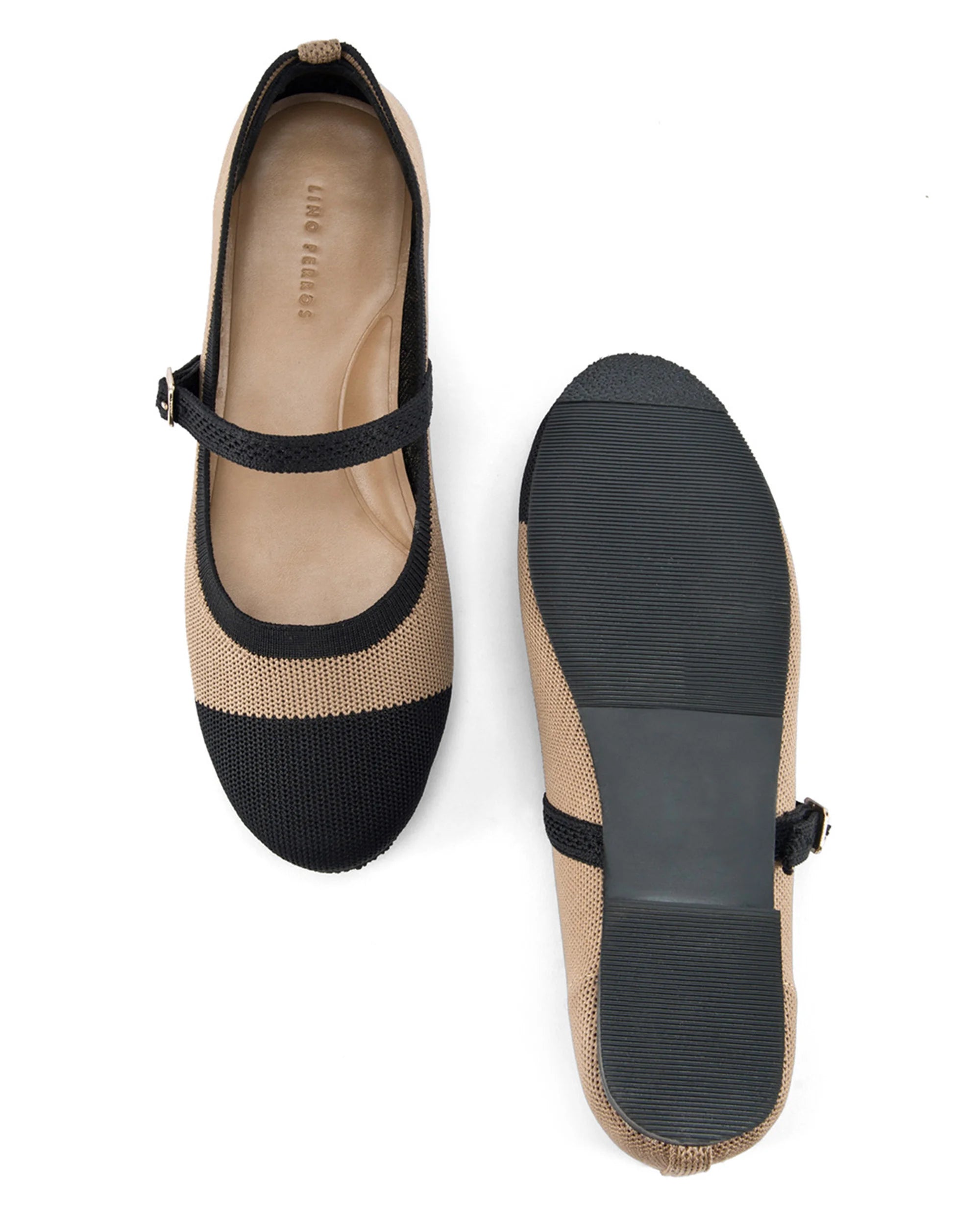 Gabbana Weave Beige Mary Jane - Lino Perros