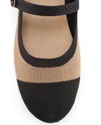 Gabbana Weave Beige Mary Jane - Lino Perros